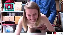 i caught the gal jacker and punished her ass in the garage