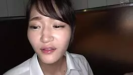 Homemade video of obedient petite Asian teen with super tight pussy getting fingered