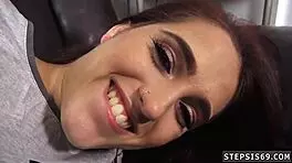 petite blonde teen gives first time feet blowjob in fake taxi hd