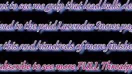 Hot teen with red toenails, wanna see my throat slammed with a huge cumshot dripping down my stomach?