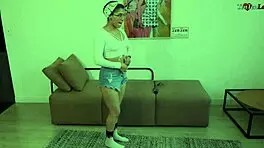 Hey, blue-haired Latina teen Maria, suck me off right now