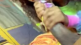 mini the stallion takes that big black cock 😈