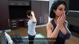 Milfy city - sex scene 4 - stepmom boobs massage - porn games adult games 3d game