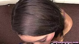 Petite 18Yo Sucks Cock Like A Pro In Roleplay