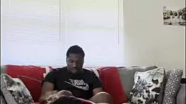 teen rides big black cock wet and hard at home alone