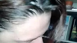 young lit bbw sucking cock, feels so good