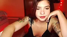 sensual dominican teen 18+ rubs her pussy firmly on webcam just for you live from dominica