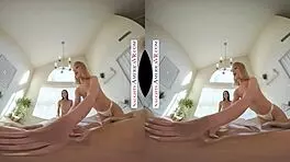 Naughty america - lucky guy orders deluxe massage with all holes open