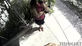 Courtney Loxx Performs Oral Services For Financial Gain