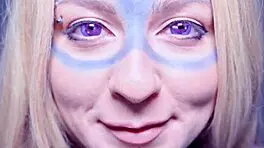 giantess lady blows and pops balloons with her huge booty