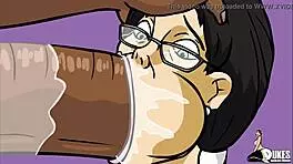 Big Tit Nerdy Chick Sucks My Fat Dick Hard