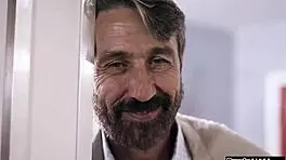 Stepdad Watches Stepteen Dominate Student With Oral