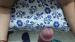 Sexual fantasy with mature woman comes true, she rides my cock so good