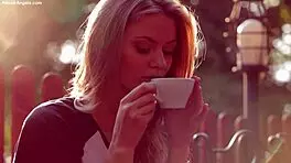 Wow, Patritcy Strips Down in Sporty Action After Ripping Clothes!