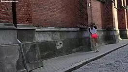 Wow, Patritcy Strips Down in Sporty Action After Ripping Clothes!