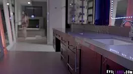 Emily Willis takes old Steve Holmes in rough anal