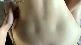 russian couple enjoys homemade morning sex with cumshot