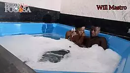 will mastro gives naughty massage to brunette amateur