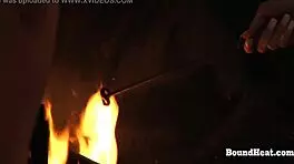 i can't believe i'm marking her pussy as my slave. it’s pure domination with my maid.