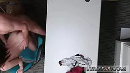 Petite Tattoo Teen 18+ Feels Nervous Facing Police Officer