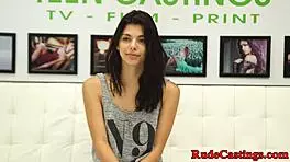 Hey, check out this teen 18+ getting roughfucked in casting audition 😏