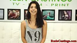 Hey, check out this teen 18+ getting roughfucked in casting audition 😏