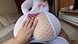 latina twerks and teases cousin playfully