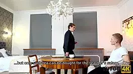 Hey, that strict tutor is totally into quick sex with her student!