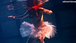 Look At Bulava Lozhkova's Big Tits And Ass Underwater!