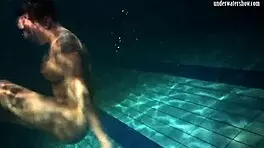 Look At Bulava Lozhkova's Big Tits And Ass Underwater!