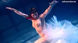 Look At Bulava Lozhkova's Big Tits And Ass Underwater!