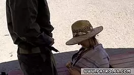 Sweet Brunette Paisley Parker Gets Arrested And Fucked By Black Cop Outdoors With Small Tits And Blowjob