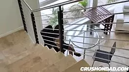 Ember Snow Fucked Stepdad for Quick Cash