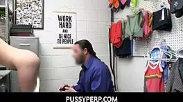 pussyperp - officer jack vegas tells petite 18+ shoplifter charly summer that she can go back to her boyfriend after she satisfies him