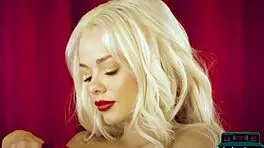 Elsa Jean Posing Naked