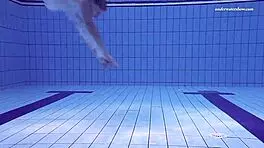 Elena Proklova Alone In Pool