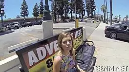 Teen Keisha Grey Can't Resist Sex Offer.