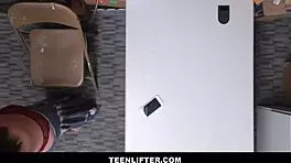 Tiny Latina Shoplifter Avi Love Lets Guard Fuck Her Ass