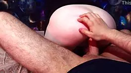 Shy petite girl takes big cock roughly first time