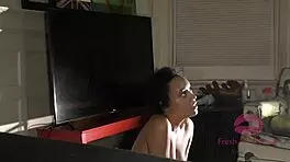 Philly Cheesesteak Challenge With Kinky Teen Blowjob And Cum Swallow