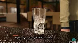 Entrepreneur babe flaunts perky tits and nice nipples in roleplay game