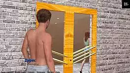 complete being a dik gameplay part one with big cock and small tits