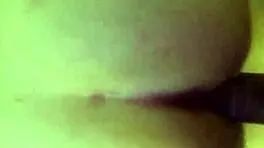 I caught my friend playin and went to stretch her big latina ass