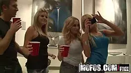 wild party orgy with blonde teens 18+ blowing guys 😍