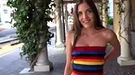 jessa blue moans on her knees in the stairwell for group fun 😏