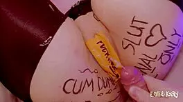 Isn't that your wife tied up and fucked at the party?