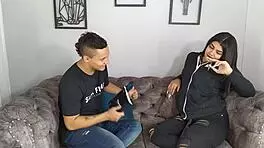 entrevista laboral termina siendo un casting porno y soy follada por un actor colombiano - mia montiel