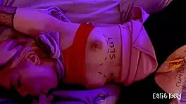 Isn't that your wife tied up and fucked at the party?