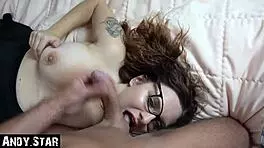 Young Teeny With Glasses Feels Intense Pleasure As Granny Fucks Her Deep