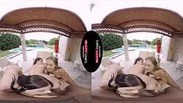 Spoiled teen 18+s riding, kissing, and doggystyle out of control in outdoor foursome!